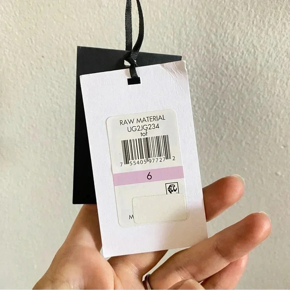 DKNY Women's Long Sleeve One Button Check Jacket Toffee Sz 6 - Picture 9 of 11